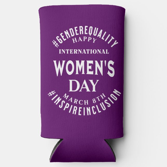 International Women's Day | March 8th Equality Selters Dosenkühler (Vorderseite)