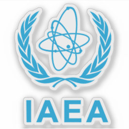 Internationale Atomenergie-Organisation Aufkleber