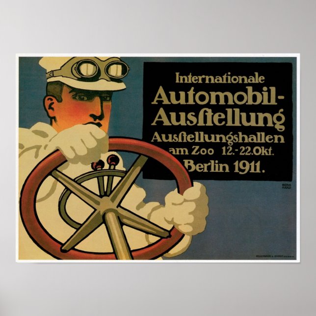 Internationale Automobilausstellung Poster (Vorne)