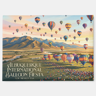 Internationale Ballonfiesta Albuquerque Magnet