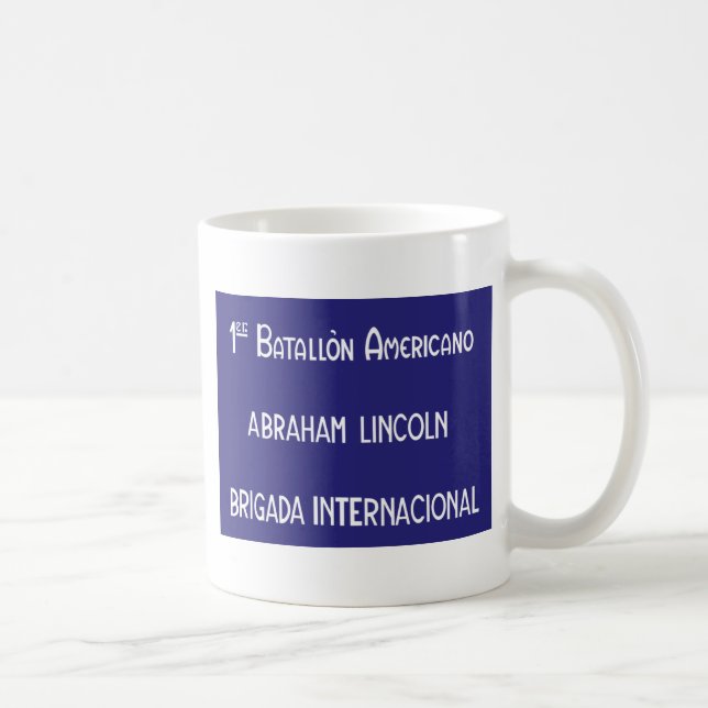 Internationale Brigaden Abraham Lincoln 1. Kaffeetasse (Rechts)