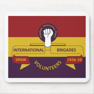 Internationale BrigadenMausunterlage Mousepad