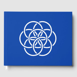 Internationale Flagge des Planeten Erde Gästebuch