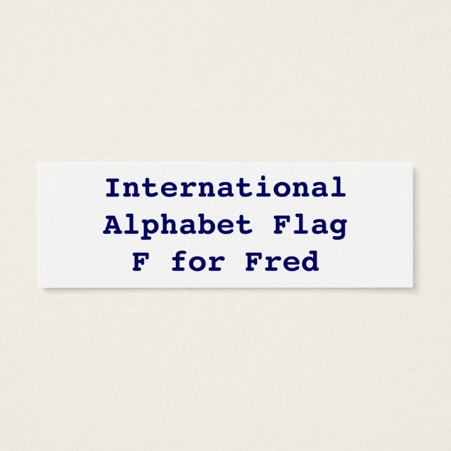 Internationale Flaggen F (Rückseite)