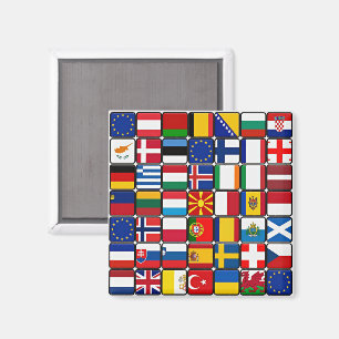 Internationale Flaggensammlung, Weltflaggen Magnet