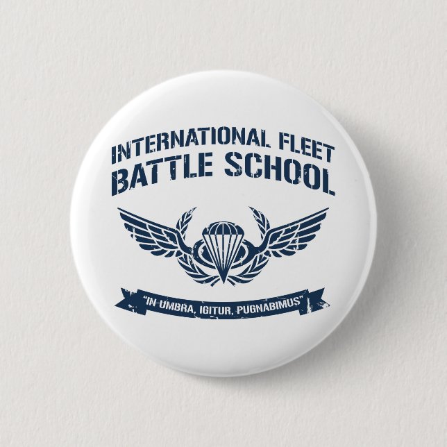 Internationale Flotten-Kampf-Schule Ender Button (Vorderseite)