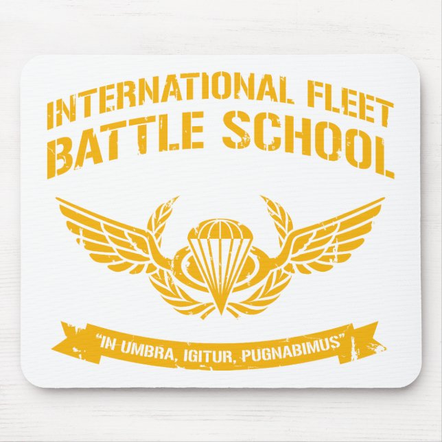 Internationale Flotten-Kampf-Schule Ender Mousepad (Vorne)