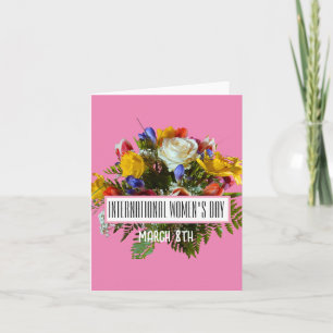 INTERNATIONALE FRAUEN - MÄRZ 8. EINLADUNG