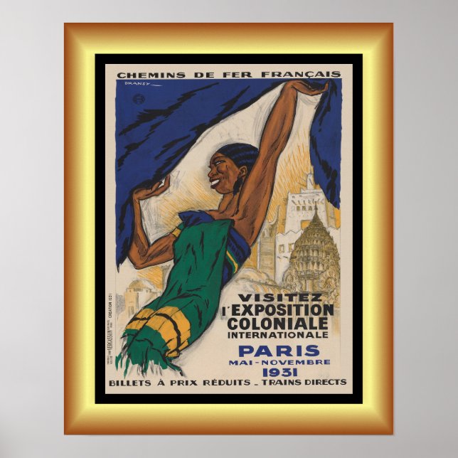 Internationale Kolonialausstellung ~ Paris ~ Poster (Vorne)