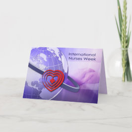 Internationale Krankenwoche Dankeskarte
