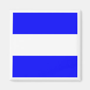 Internationale maritime Signalflagge JULIETT Magnet