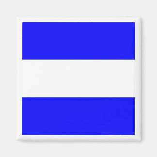 Internationale maritime Signalflagge JULIETT Magnet
