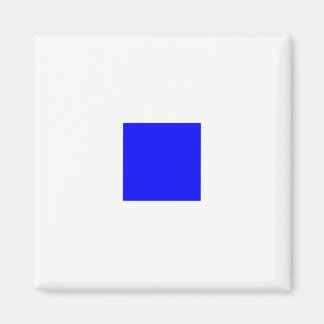 Internationale maritime Signalflagge SIERRA Magnet