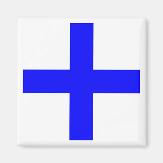 Internationale maritime Signalflagge X-RAY Magnet