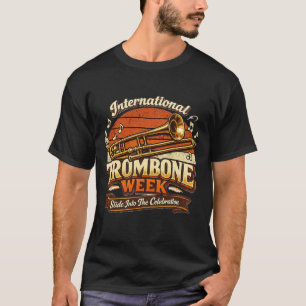 Internationale Posaunenwoche Vintage Posaunenspiel T-Shirt