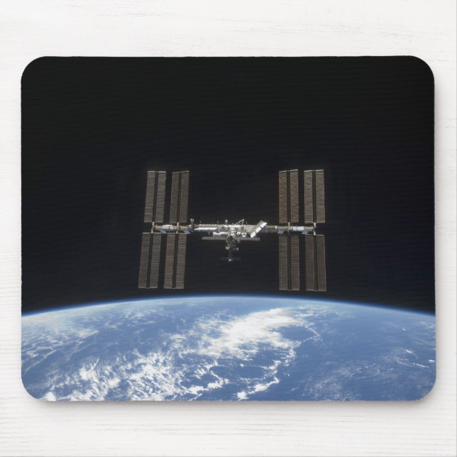 Internationale Raumstation 10 Mousepad (Vorne)