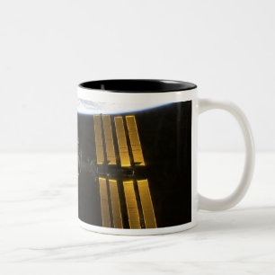 Internationale Raumstation 10 Zweifarbige Tasse