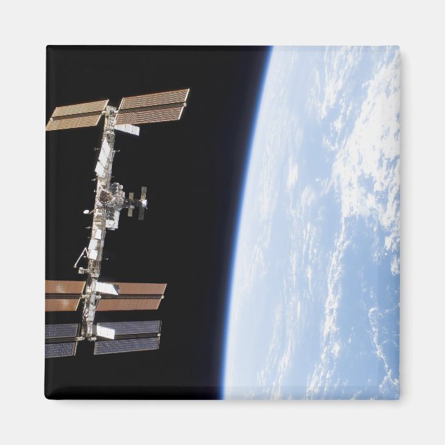 Internationale Raumstation 12 Magnet (Vorne)