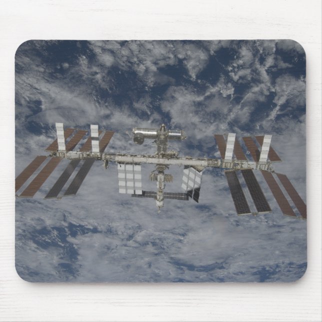 Internationale Raumstation 12 Mousepad (Vorne)
