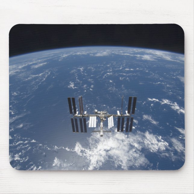 Internationale Raumstation 14 Mousepad (Vorne)