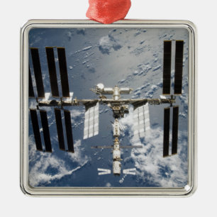 Internationale Raumstation 14 Ornament Aus Metall
