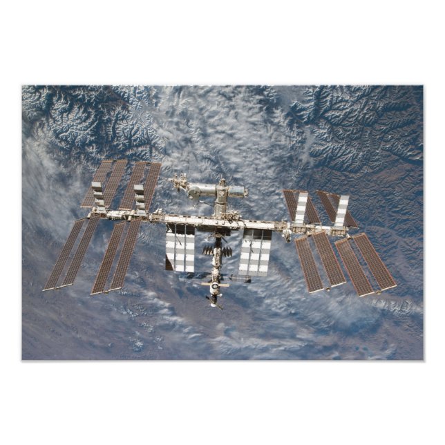 Internationale Raumstation 9 Fotodruck (Vorne)