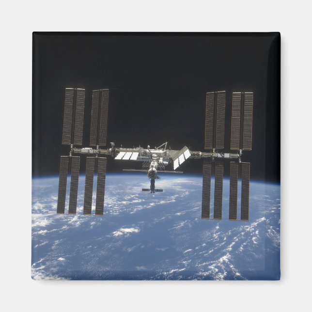 Internationale Raumstation 9 Magnet (Vorne)