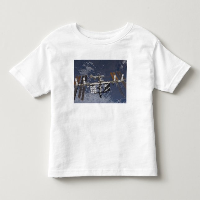 Internationale Raumstation im Orbit Kleinkind T-shirt (Vorderseite)