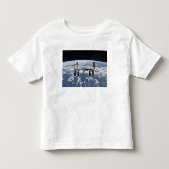 Internationale Raumstation im Orbit Kleinkind T-shirt (Vorderseite)