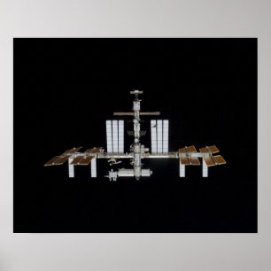 Internationale Raumstation (ISS) Poster