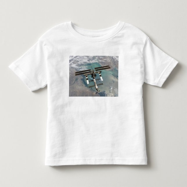 Internationale Raumstation Kleinkind T-shirt (Vorderseite)