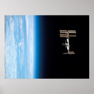 Internationale Raumstation Poster