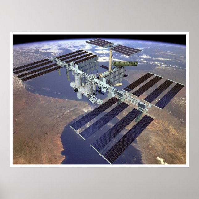 Internationale Raumstation Poster (Vorne)