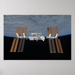 Internationale Raumstation (STS-119) Poster