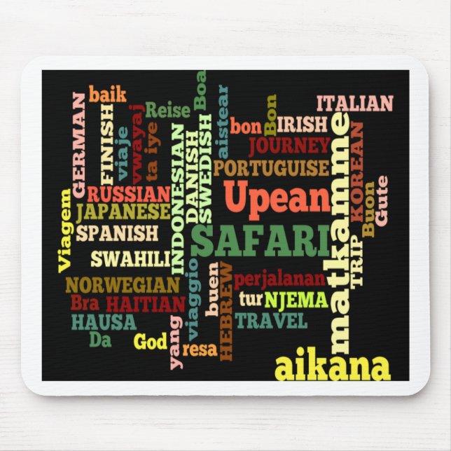 Internationale Reisegespräche Mousepad (Vorne)