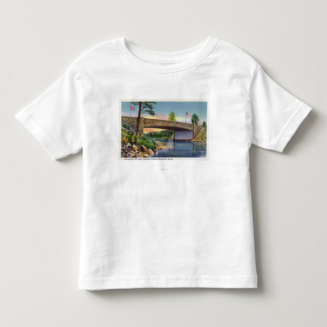 Internationale Riss-Spanne von International Kleinkind T-shirt (Vorderseite)