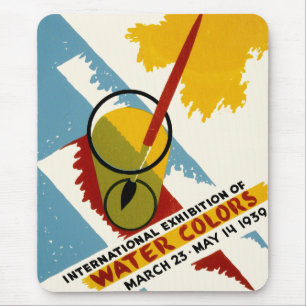 Internationale Wasserfarbenausstellung Mousepad