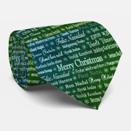 Internationale Weihnachts-Evergreen-Krawatte Krawatte
