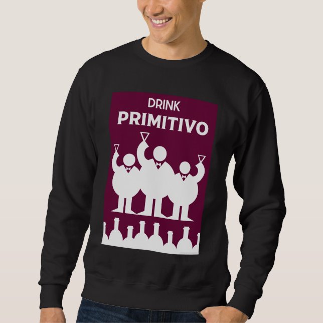 Internationale Weintage Primitovo Sweatshirt (Vorderseite)