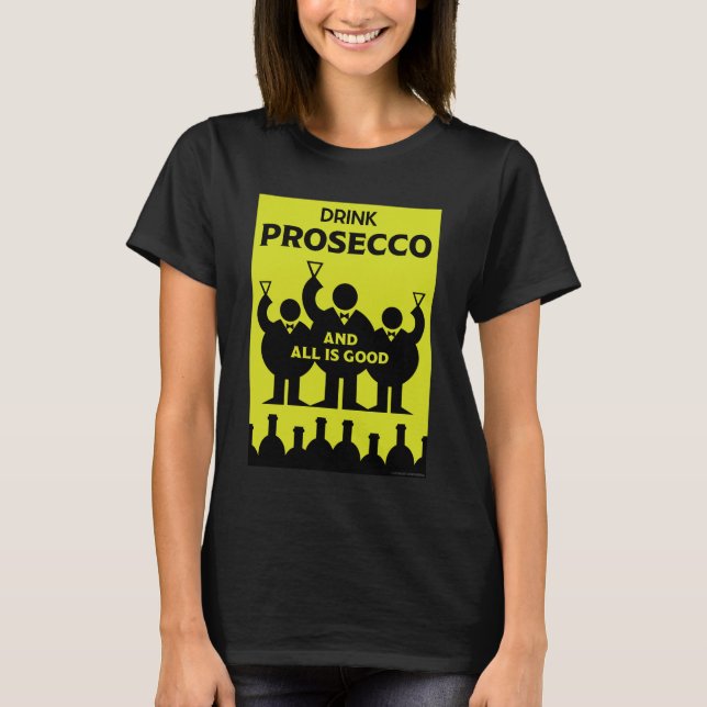 Internationale Weintage Prosecco T-Shirt (Vorderseite)
