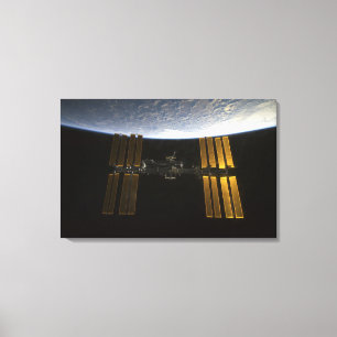 Internationale Weltraumstation 10 Leinwanddruck