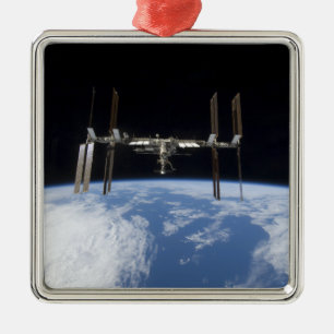 Internationale Weltraumstation 11 Ornament Aus Metall