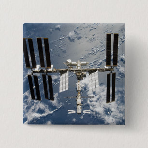Internationale Weltraumstation 14 Button