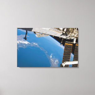 Internationale Weltraumstation 15 Leinwanddruck