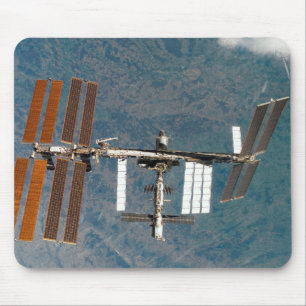 Internationale Weltraumstation 15 Mousepad