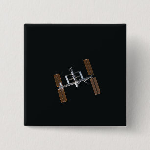 Internationale Weltraumstation 16 Button