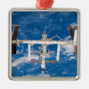 Internationale Weltraumstation 17 Ornament Aus Metall