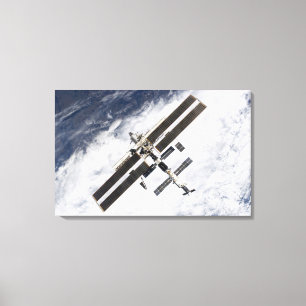Internationale Weltraumstation 20 Leinwanddruck