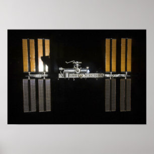 Internationale Weltraumstation 21 Poster