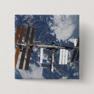 Internationale Weltraumstation 22 Button